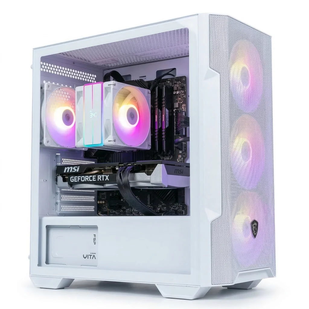 PC Gaming BASE ONE (Ryzen 5 6-core, 16GB, RTX 5060 8GB, 1.5TB) - NUOVO - immagine 2