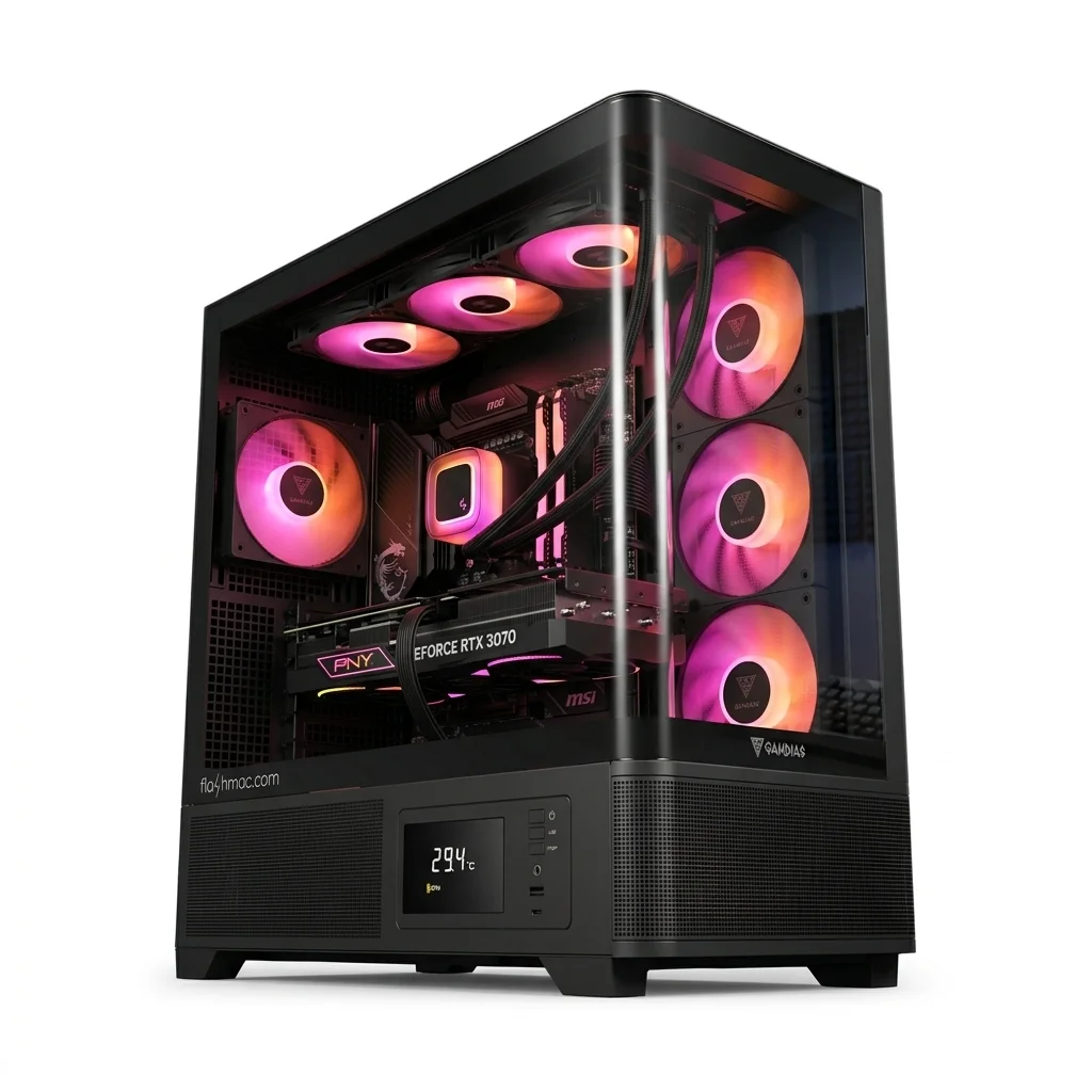 PC Gaming DARK WARRIOR (Ryzen 7 8 core, 16 / 32 GB DDR5, RTX 5070 12GB, 1TB) - NUOVO