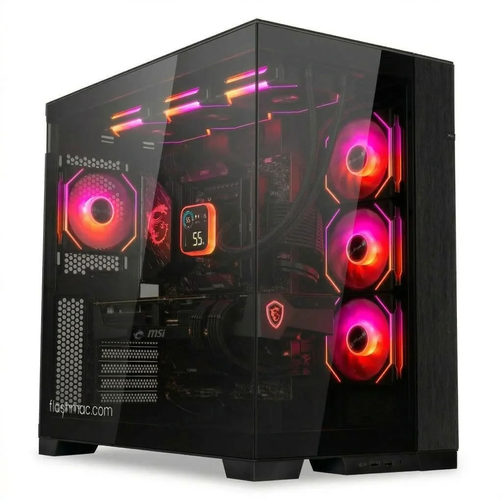 PC Gaming CRISTAL (Ryzen 7 7800X3D 8-core, 32 GB, RTX 5070 12GB, 1TB, WiFi, Case Lian Li)