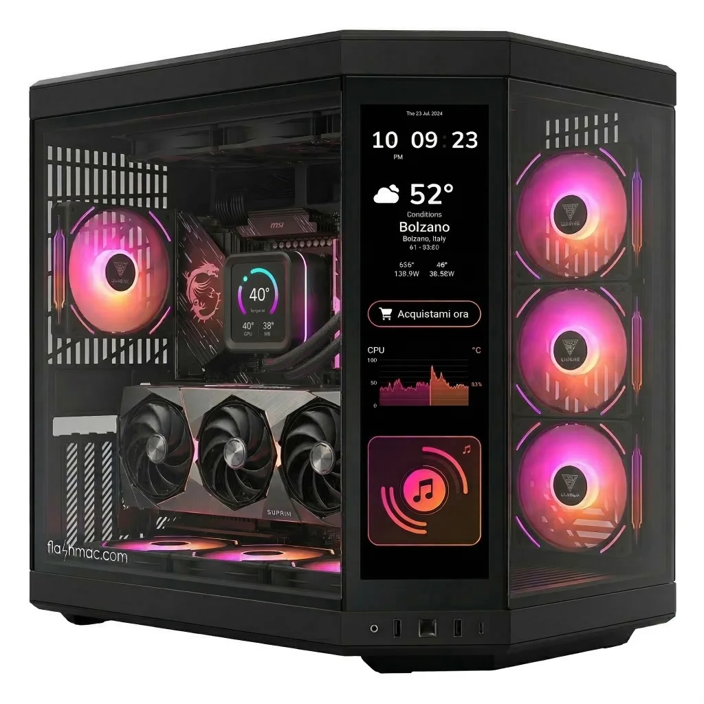 PC Gaming ULTRIUM (Intel Core Ultra 9 285K 24 Core, 32GB, RTX 5080 16GB, 2TB, LCD Touchscreen)